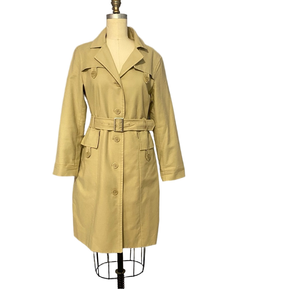 Vintage Trench Coat – Size Small Mossimo x Target Women’s Classic